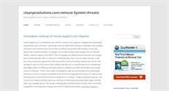 Desktop Screenshot of cleanpcsolutions.com